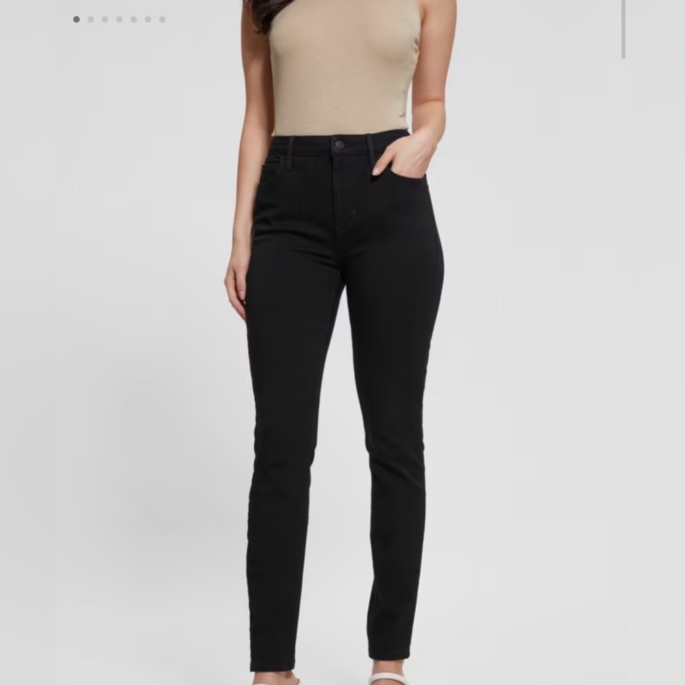 New Guess Y2K Classic Black Skinny Jeans size 24